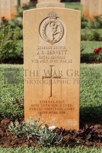 BEIRUT WAR CEMETERY - BENNETT, JOHN RICHARD